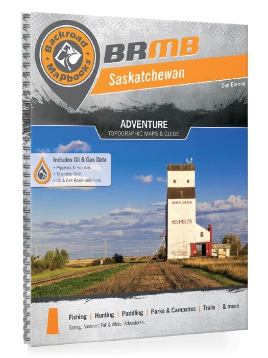 Saskatchewan SK MapBook | Backroads Mapbooks atlas 