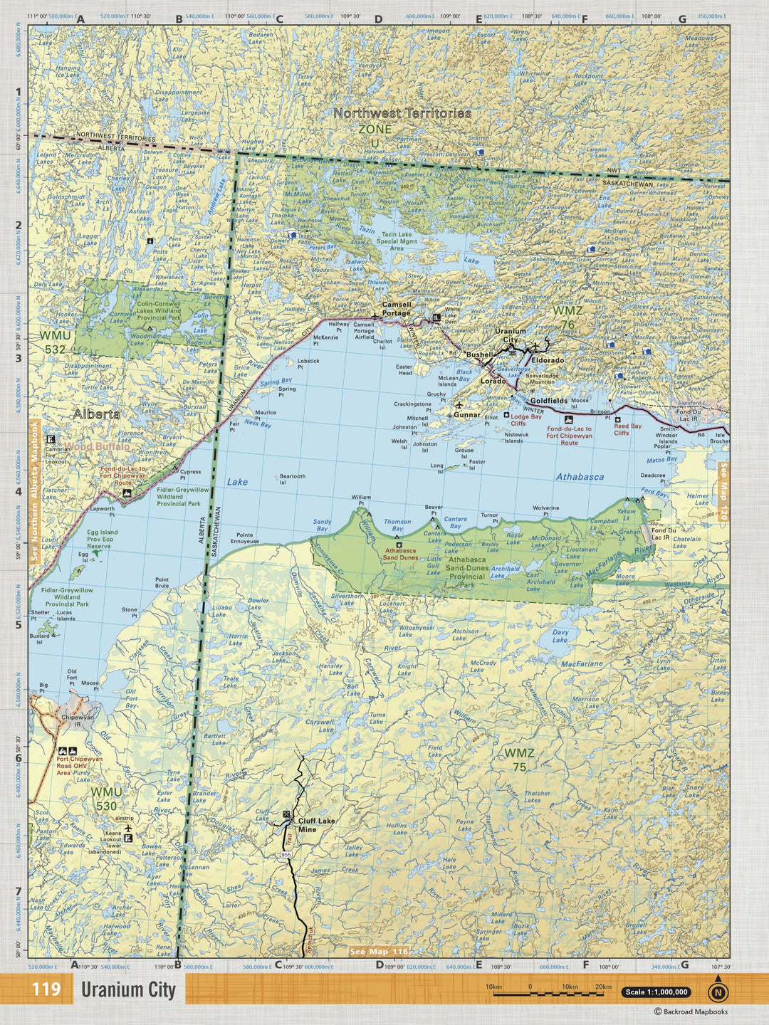 Saskatchewan MapBook | Backroads Mapbooks atlas Backroads Mapbooks 