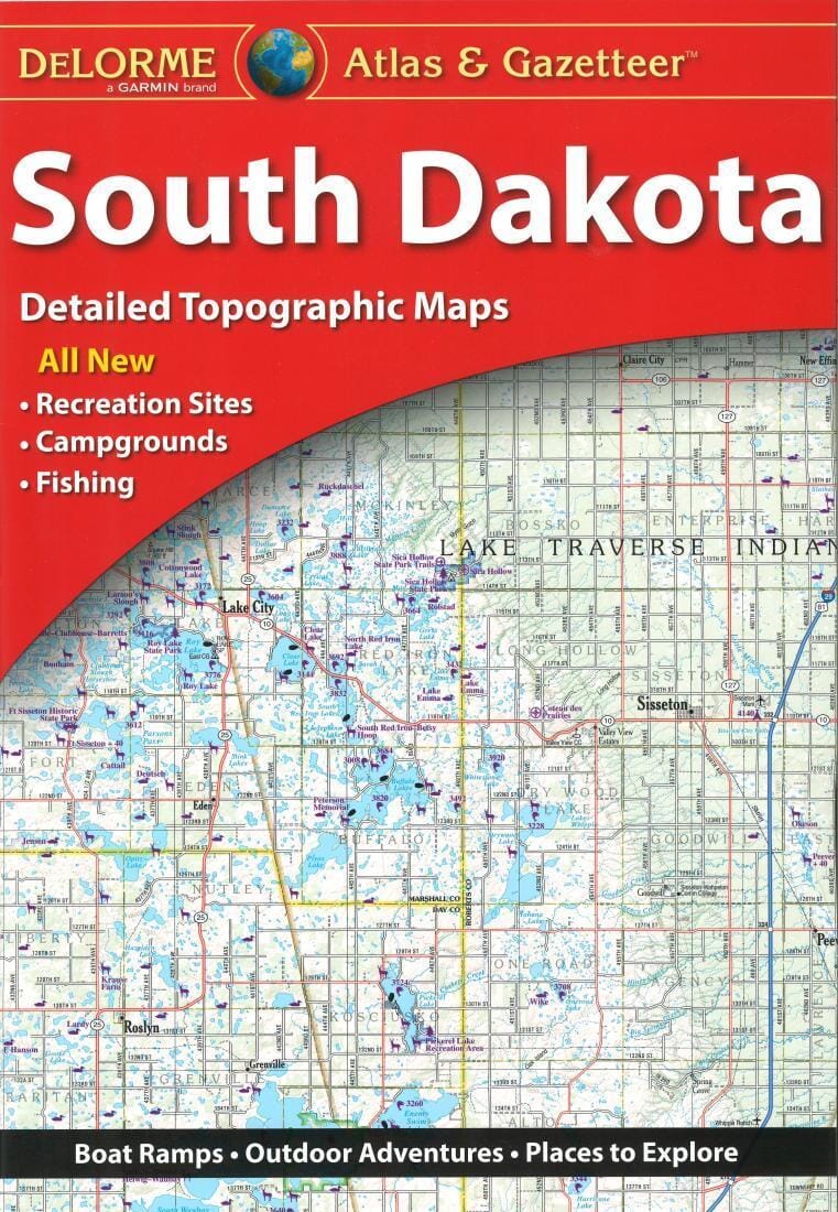 South Dakota - Atlas and Gazetteer | DeLorme Atlas 