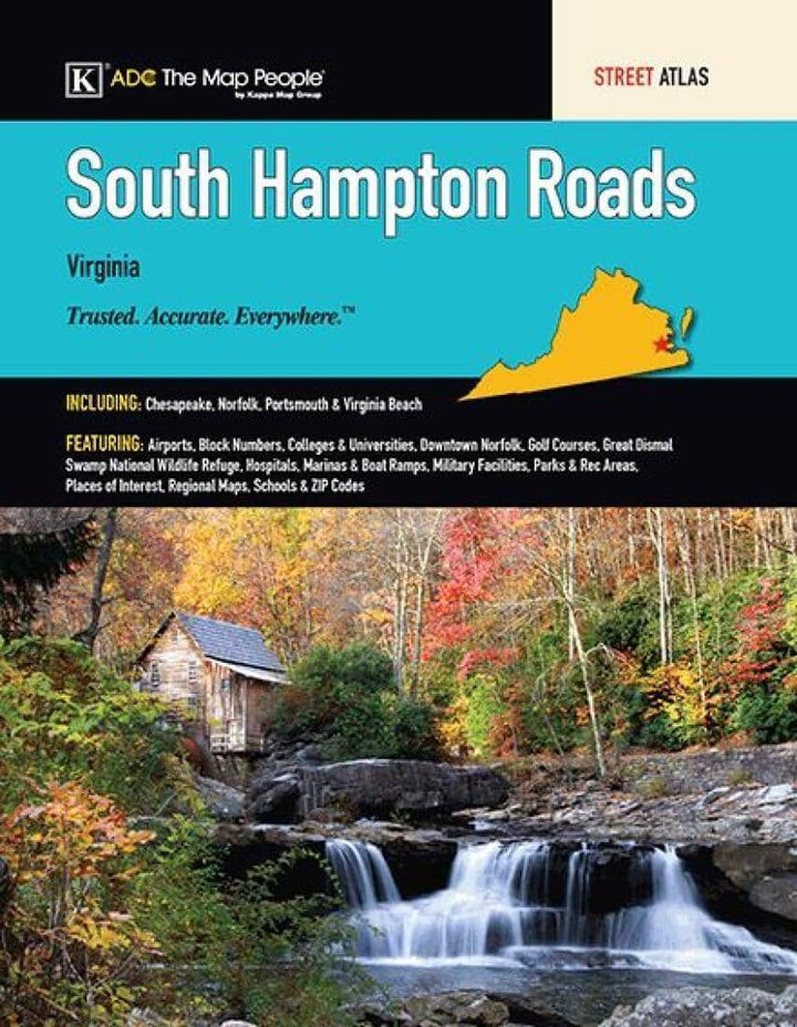 South Hampton Roads, Virginia, Street Atlas by Kappa Map Group