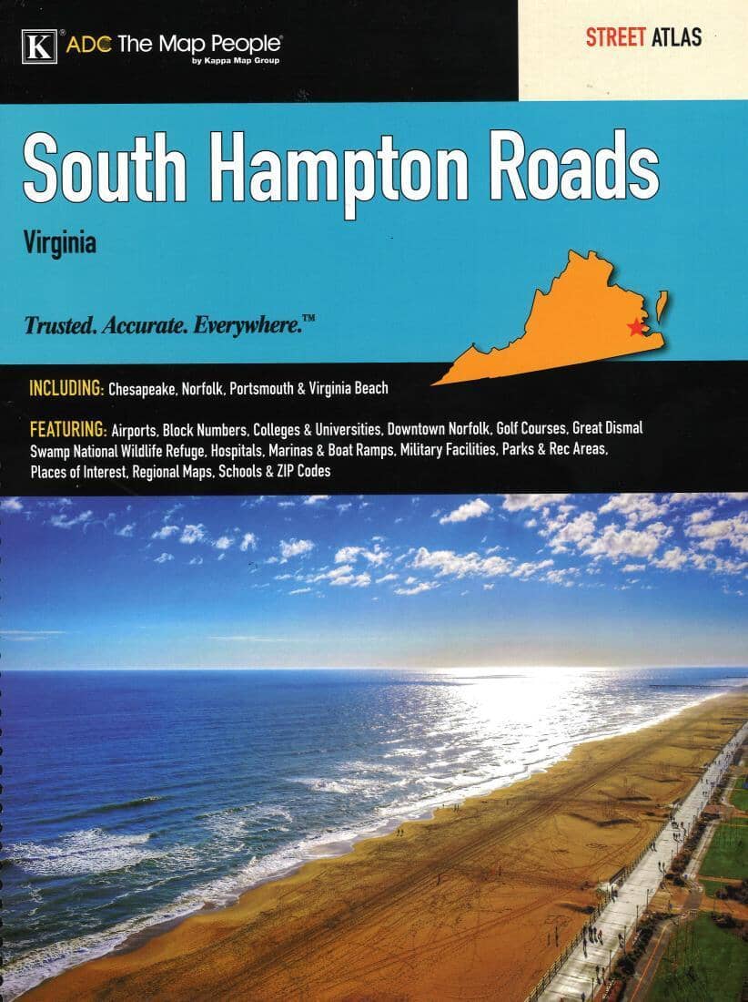 South Hampton Roads - Virginia - Street Atlas | Kappa Map Group atlas Kappa Map Group 