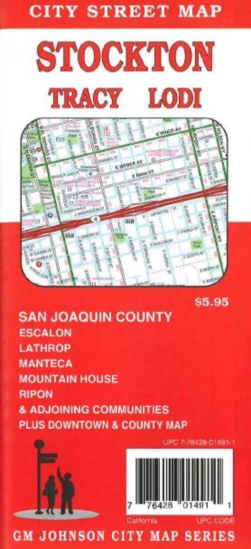 Stockton - Tracy and Lodi - California | GM Johnson Road Map 