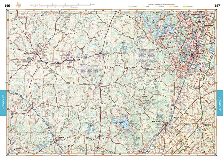 Texas Road and Recreation Atlas | Benchmark Maps atlas Benchmark Maps 