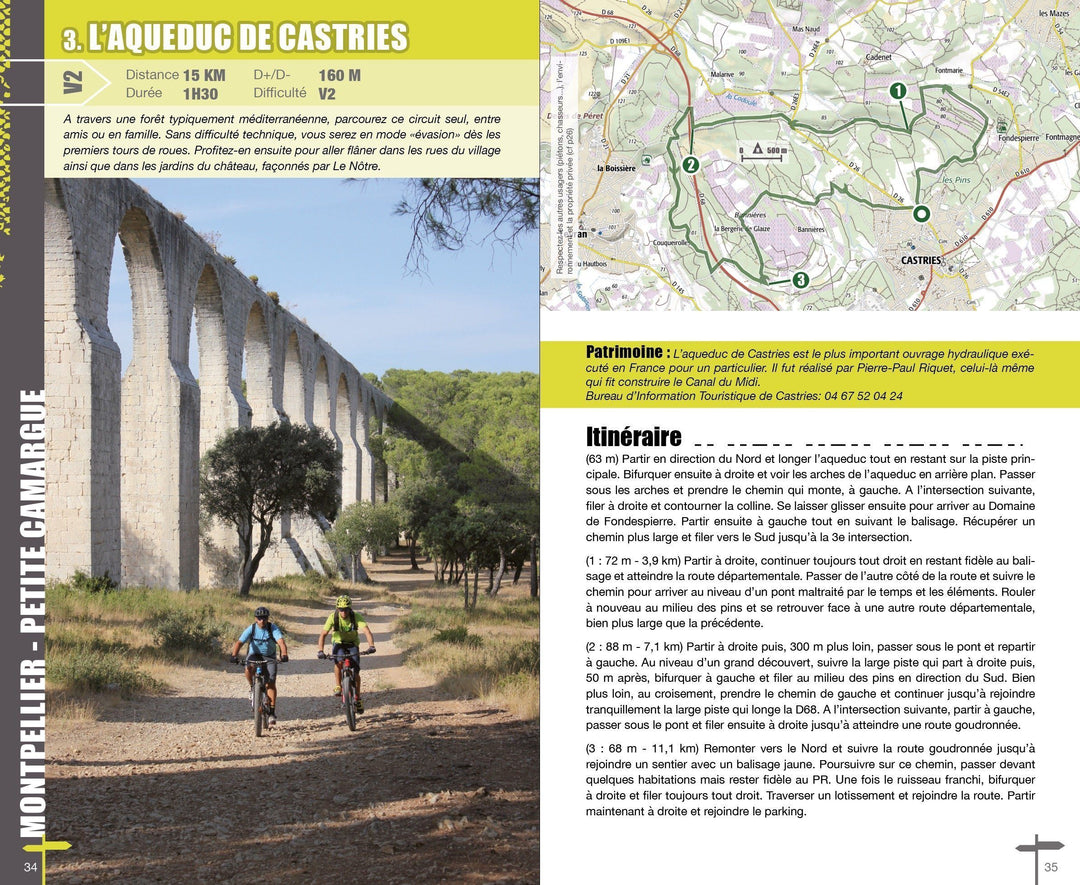 Topoguide cyclo - Hérault : 62 itinéraires VTT | VTOPO guide vélo VTOPO 