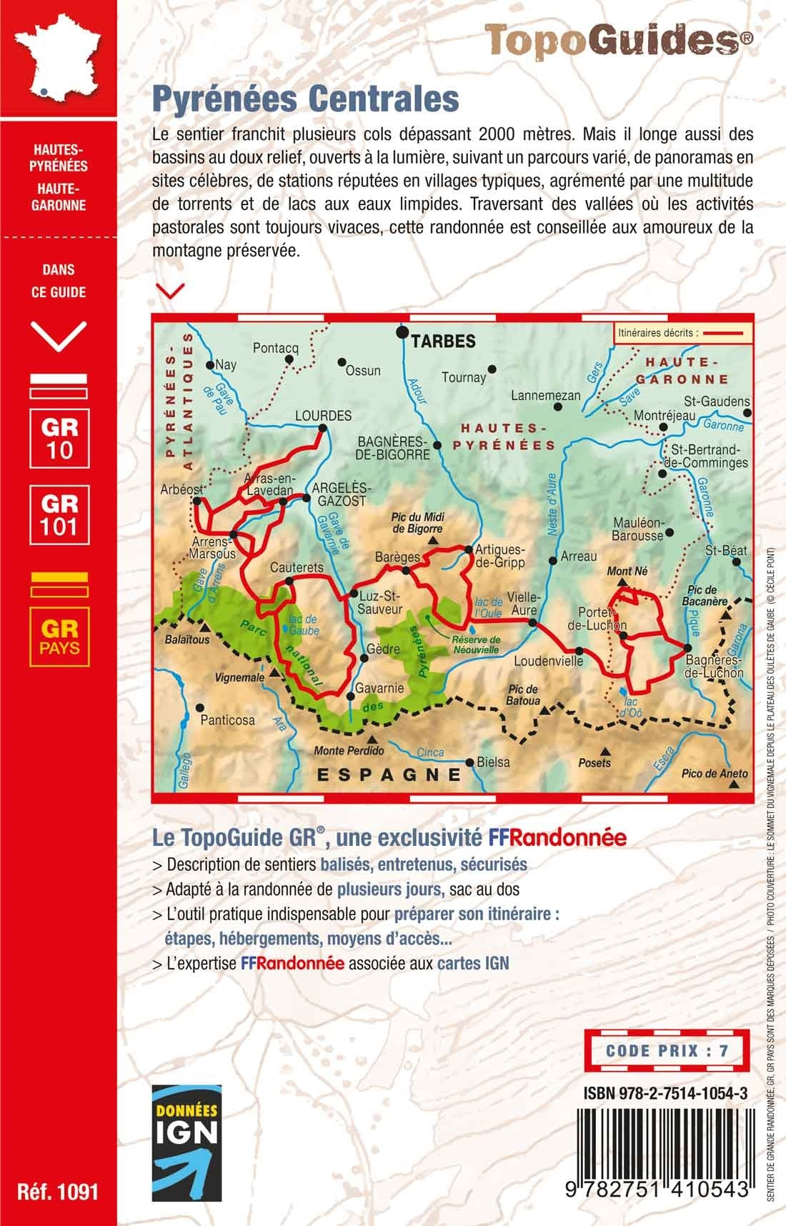 Hiking Topoguide - The Pyrenees Crossing: Pyrenees Central GR10 / GR10 ...