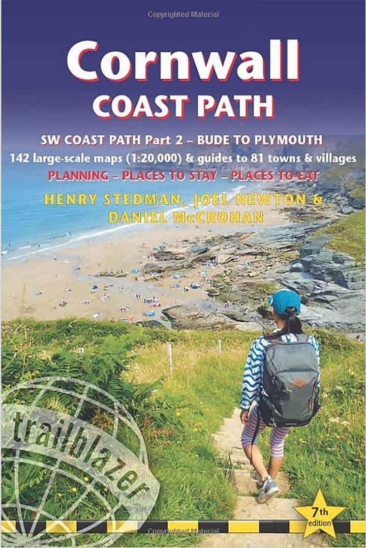 Topoguide de randonnées (en anglais) - Cornwall Coast Path | Trailblazer guide de conversation Trailblazer 