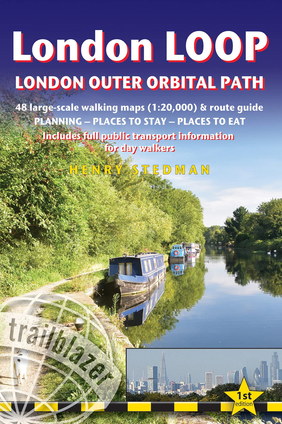Topoguide de randonnées (en anglais) - London LOOP - London outer orbital path | Trailblazer guide de randonnée Trailblazer 