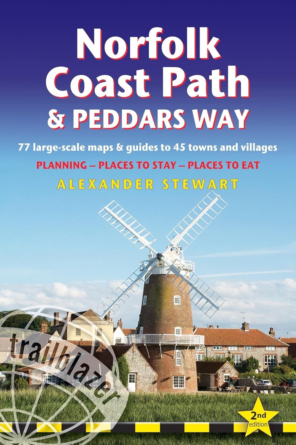 Topoguide de randonnées (en anglais) - Norfolk Coast Path & Peddars Way | Trailblazer guide de randonnée Trailblazer 