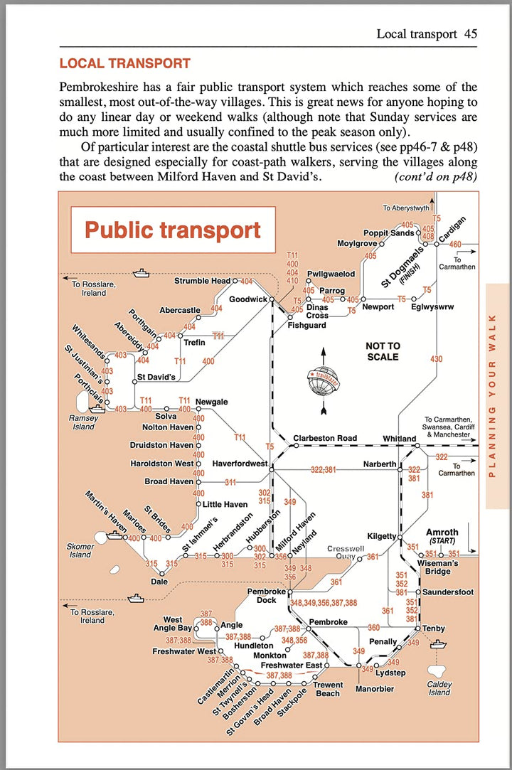 Topoguide de randonnées (en anglais) - Pembrokeshire Coast Path | Trailblazer guide de randonnée Trailblazer 