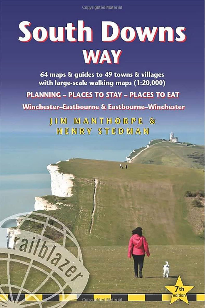 Topoguide de randonnées (en anglais) - South Downs Way | Trailblazer guide de conversation Trailblazer 
