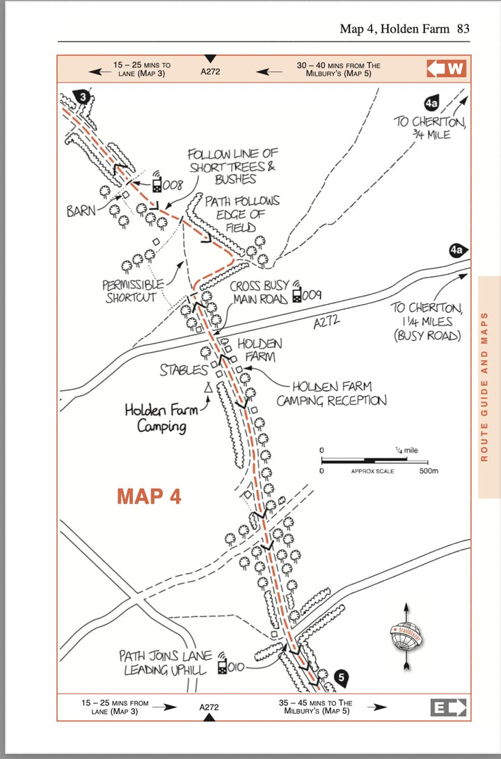Topoguide de randonnées (en anglais) - South Downs Way | Trailblazer guide de conversation Trailblazer 