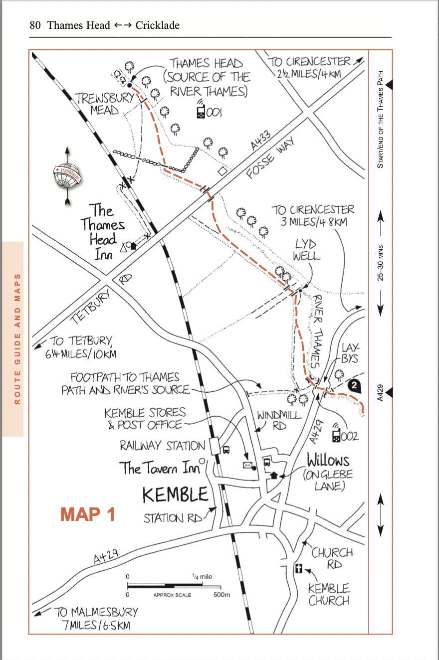 Topoguide de randonnées (en anglais) - Thames Path | Trailblazer guide de randonnée Trailblazer 