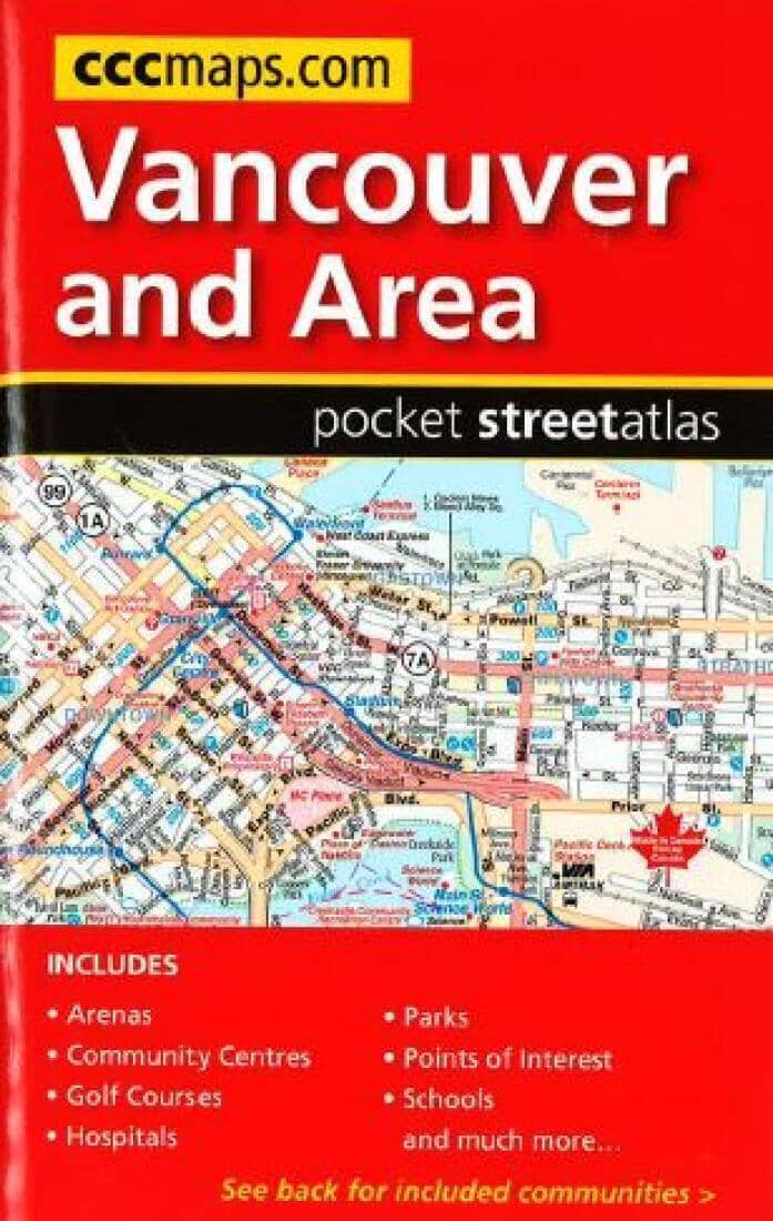 Vancouver and Area, BC, Pocket Street Atlas by Canadian Cartographics Corporation