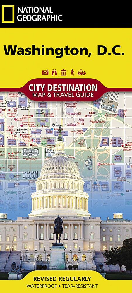 Washington D.C. DestinationMap | National Geographic Maps carte pliée National Geographic 