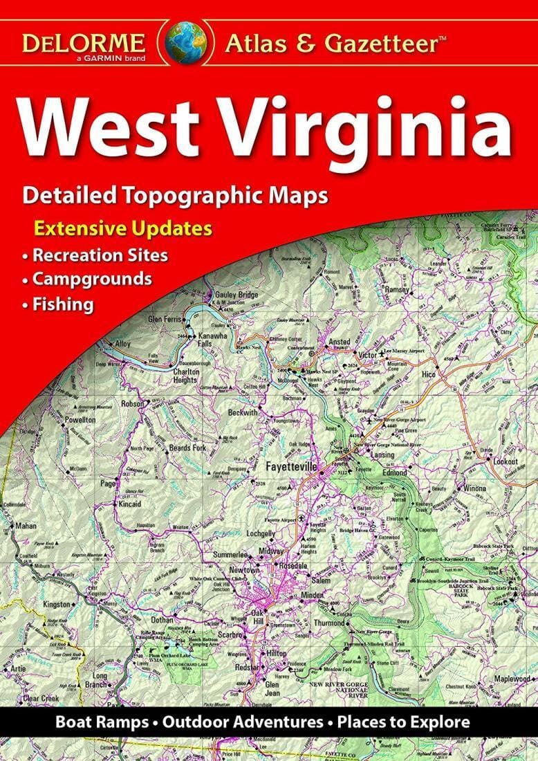 West Virginia Atlas and Gazetteer | DeLorme Atlas 