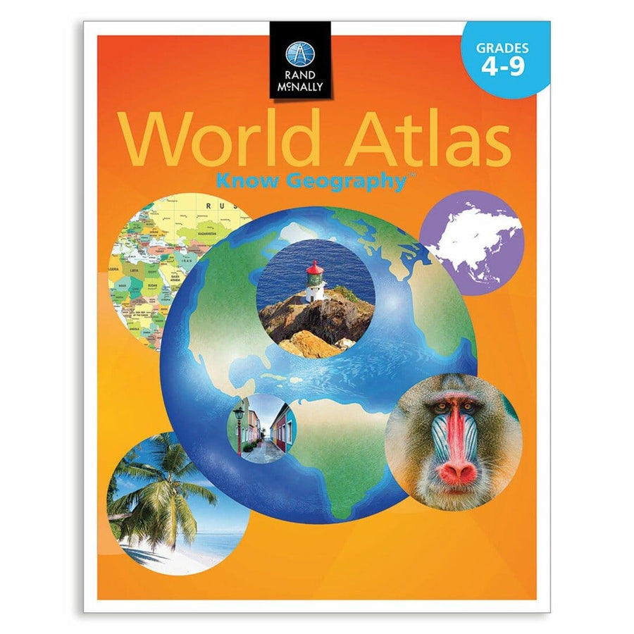 World Atlas : Know Geography : Grades 4-9 | Rand McNally atlas 